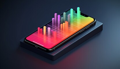 スマートフォンのイラスト,Generative AI AI画像