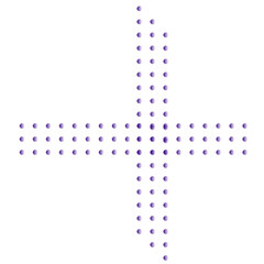 Geometric Shape Dotted Gradient