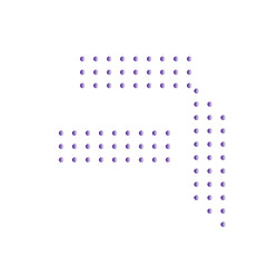 Geometric Shape Dotted Gradient