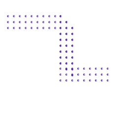 Geometric Shape Dotted Gradient