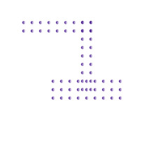 Geometric Shape Dotted Gradient