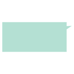 Fototapeta premium 큰 말풍선