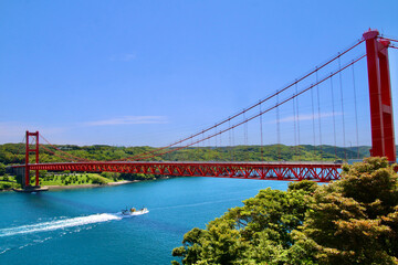 平戸大橋（長崎県・平戸市）