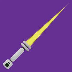 Sword vector illustration, great for icon or symbol.
