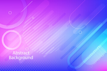 gradient abstract background with shapes