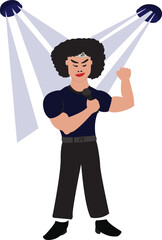 Singing and concert holding