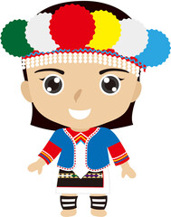 Taiwan's Indigenous peoples-Tsou Woman