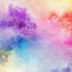 Wallpaper background made of colorful smoke