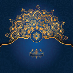 Luxury ornamental mandala design background