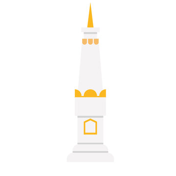 Indonesian Landmark Illustration Set_Tugu jogya