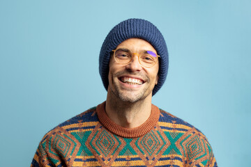 Portrait of a man wearing a hat