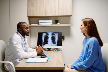 Professional physician radiography result consult 