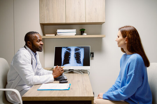 Professional physician radiography result consult 