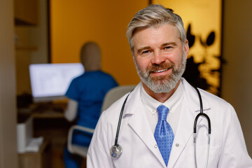 General Practitioner at work healthcare facility