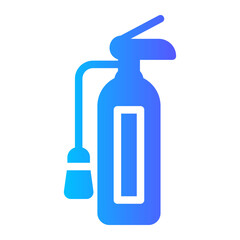 extinguisher gradient icon