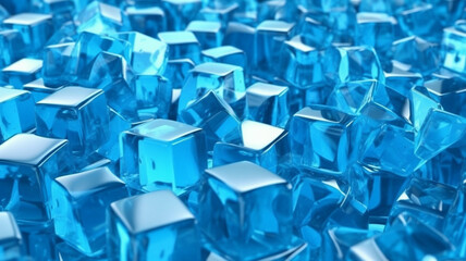 abstract ice blue background