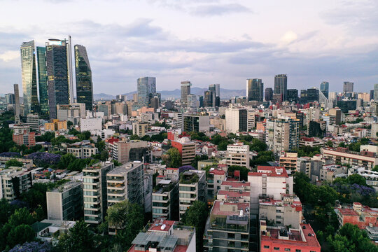 Mexico City skyline