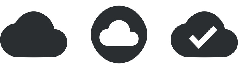 Set of 3 icons Actions. Vector illustration of thin line icons. Outline isolated signs. for mobile and web. Big UI icon set. UI and UX