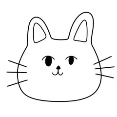 Cat drawing cute cat element