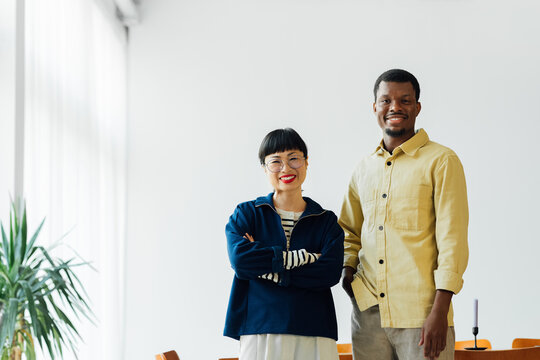 Two Colleagues in Office