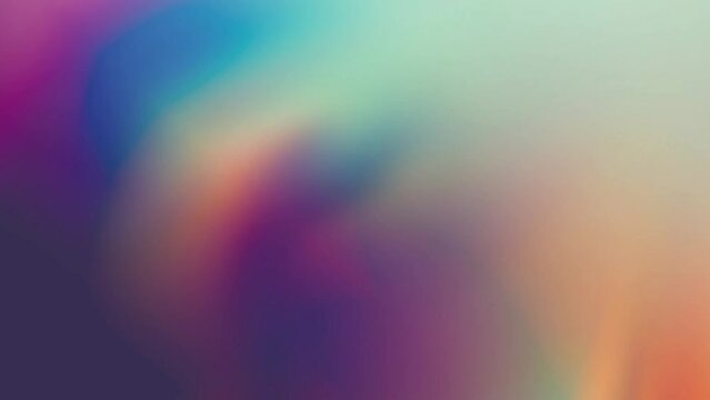 Dynamic grainy gradient animation, seamless loop background