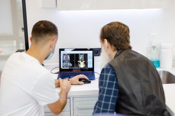 Diagnostic results. Radiography. Electronics. Up-to-date. Healthcare