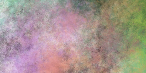 Abstract with cracks and scratches and colorful grunge background or texture of hand painted watercolor on paper