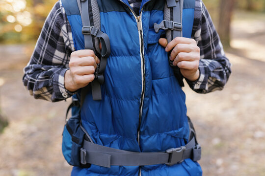 Anonymous knapsack backpacker vacation outdoor utility  - Powered by Adobe