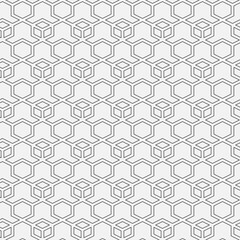 Abstract geometric seamless pattern.