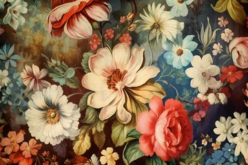 Behang background flower © bojel
