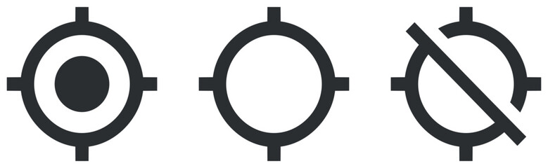 Set of 3 icons Device. Vector illustration of thin line icons. Simple Set. for mobile and web. Thin filled icons pack. UI and UX