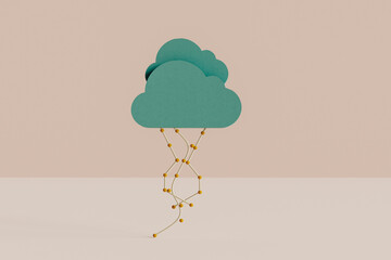 cloud computing concept