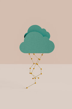 Cloud computing data storage technology.