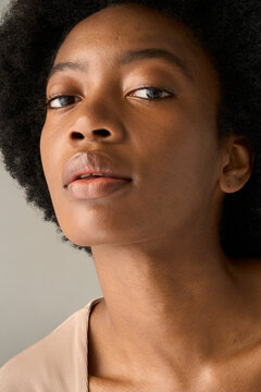 neutral skincare portrait