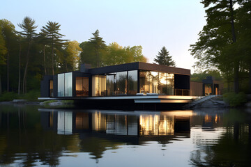 house on the water