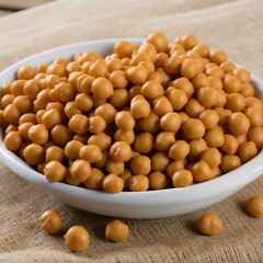 chickpeas in a bowl