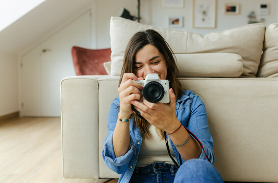 Woman photographer