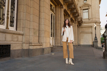 Fashion Woman In The City