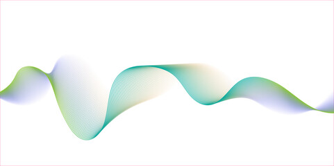 white background and Scarlet line wave