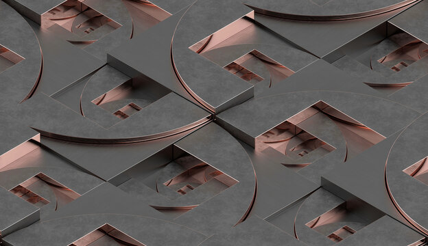 Golden ratio pattern.