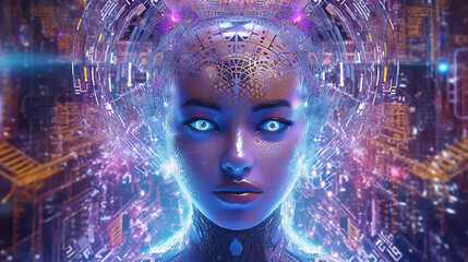 Digital Euphoria: AI in a Virtual Dreamscape