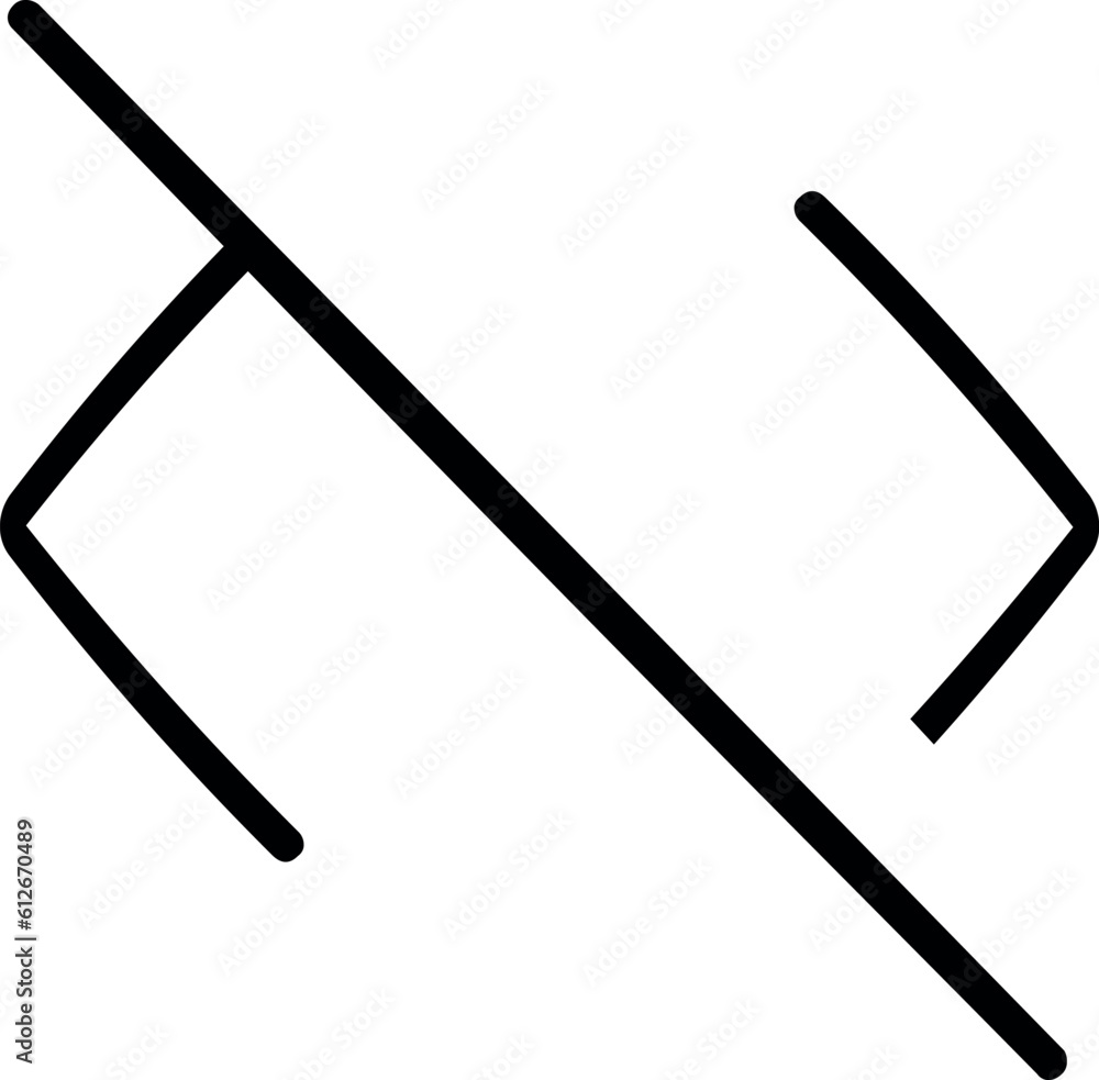 Poster vector icon. modern trend in the style. linear symbols. thin filled icon. ui and ux