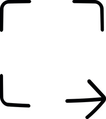 Vector icon. modern trend in the style. for mobile and web. Big UI icon. Vector illustration