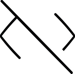 Vector icon. modern trend in the style. Linear symbols. Thin filled icon. UI and UX