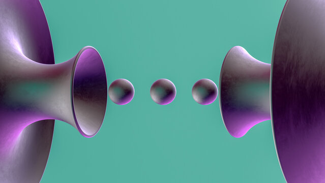 The concept of communication.  