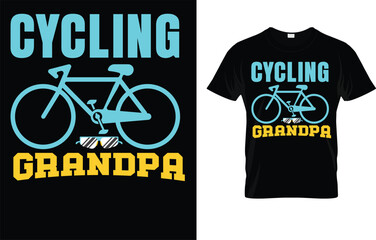 Funny Grandpa Cycling T-Shirt 