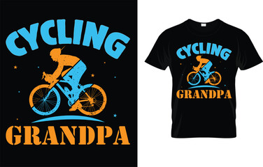 Cycling Grandpa T-Shirt