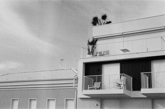 A building in Italian resort 