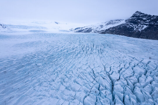 Beatiful glacier and lagoon in Iceland