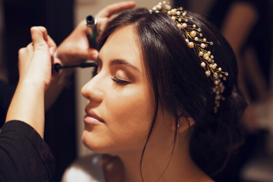 The Art of Beauty: Captivating Images of a Quinceañera's Salon Session